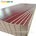 Linyi Factory 2-25mm Melamine Slatwall MDF Fiber Board